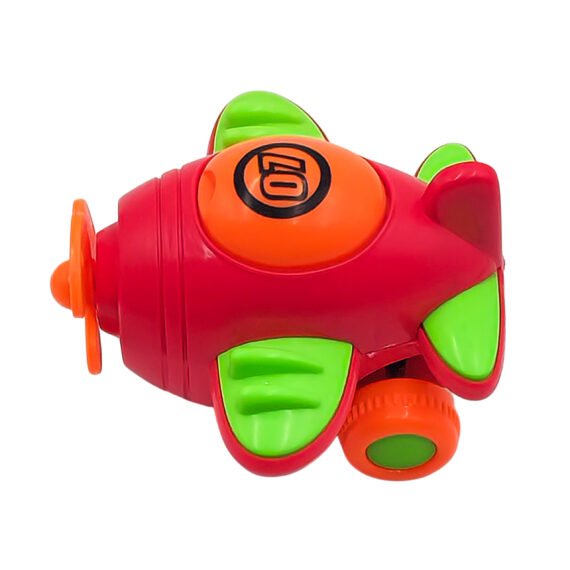 Friction Airplane Toy for Kids – Push & Go Fun Without Batteries - Image 3