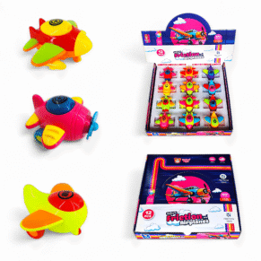 Friction Airplanes Toy Set – Colorful toy planes by Bafna Toys for kids