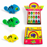 Windup lizard toy for kids – colorful crawling chameleon-style key toys in bulk box from Bafna Toys