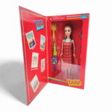 Tara Vacation in Paris Doll with travel theme box and accessories by Bafna Toys