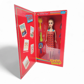 Tara Vacation in Paris Doll with travel theme box and accessories by Bafna Toys
