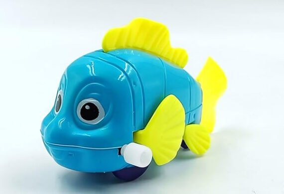 Fish Windup Toy – Colorful Key-Operated Moving Fish for Kids | Bafna Toys - Image 4