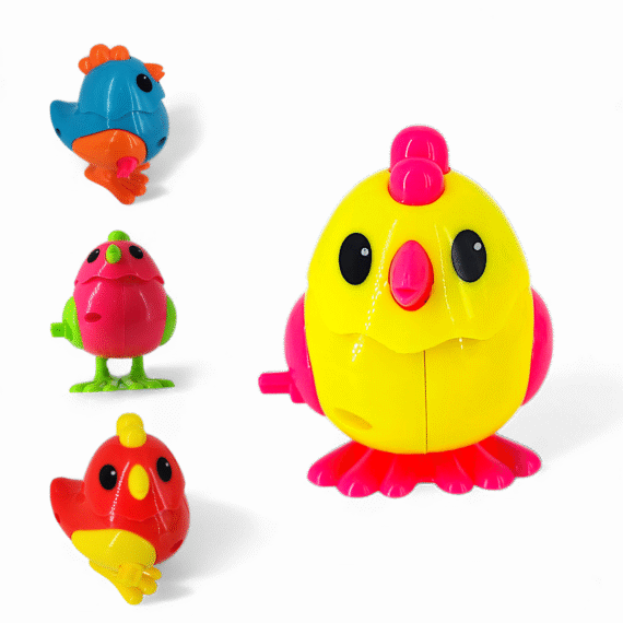 Jumping Key Toy for Kids – Fun Duck, Hen & Goose Toys - Image 2