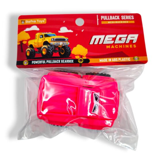 Mega Machines Pullback Cars – Colorful Toy Vehicles by Bafna Toys - Image 3