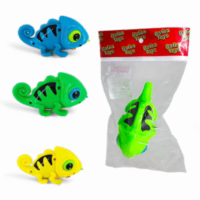 Windup lizard toy for kids – twist the key and watch it crawl